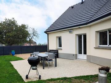 Gîte pour 6 personnes, avec terrasse et jardin en Normandie