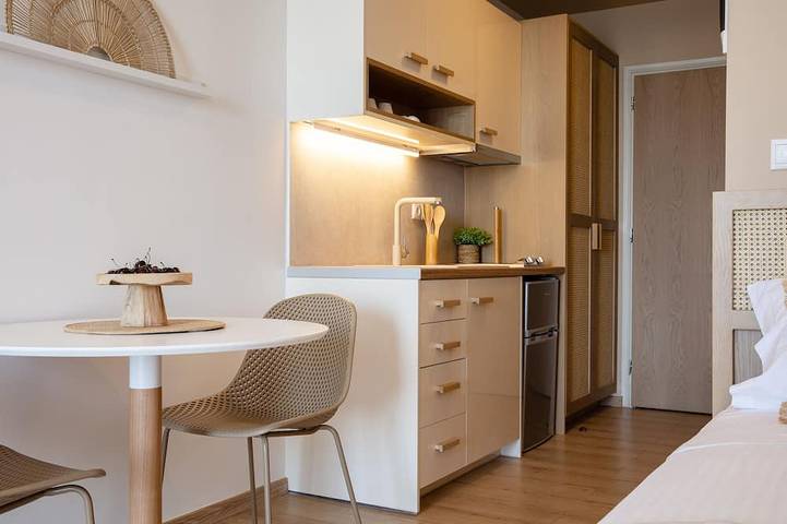 Geheel appartement, Modern SeaView Studio in Rethymno (City), Rethymno en omgeving