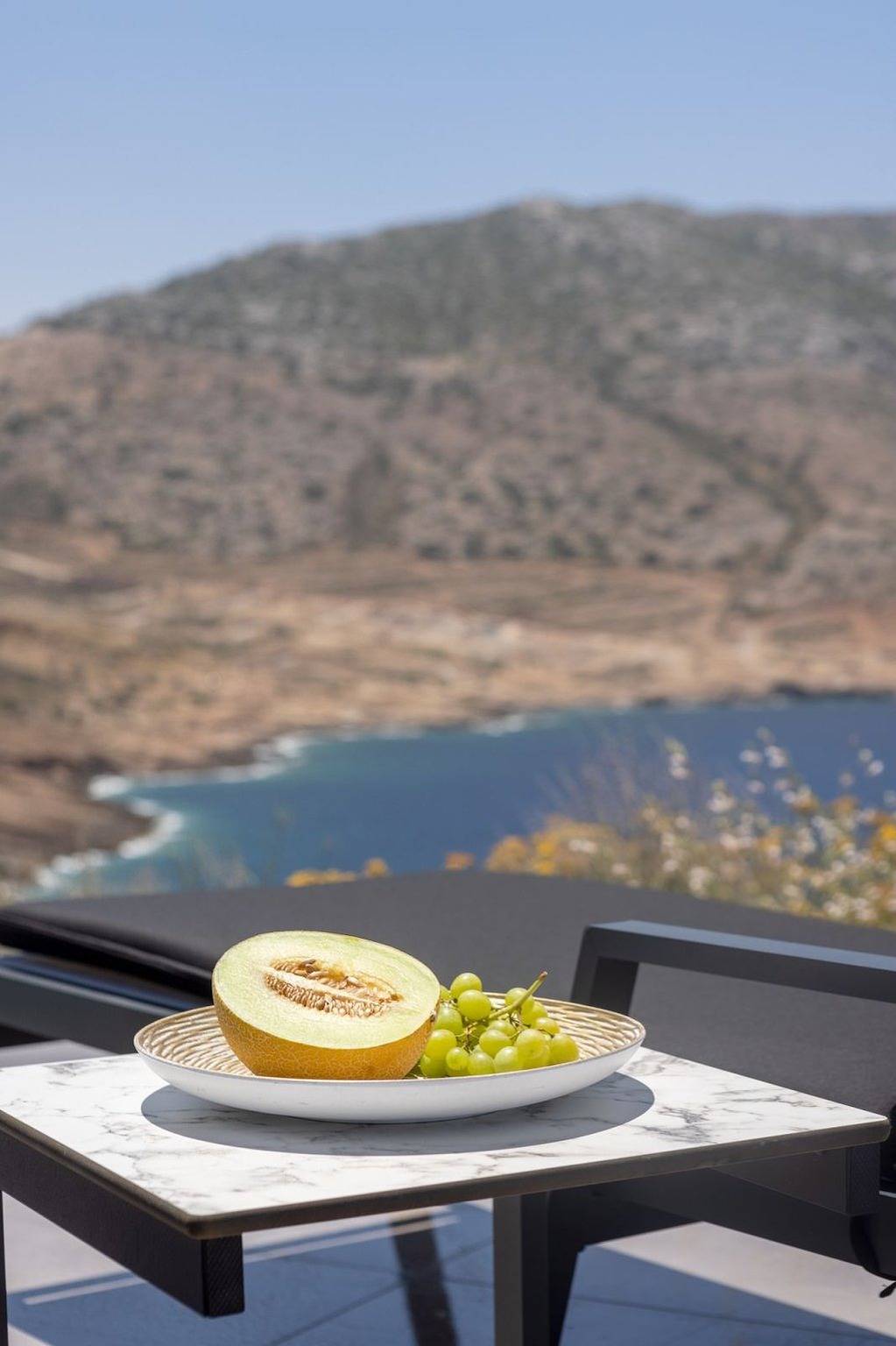 Villa für 12 Personen mit Terrasse in Agia Pelagia, Achlada