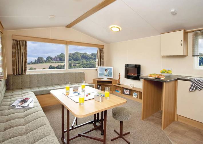 Caravan for 8 people in Dumfries and Galloway