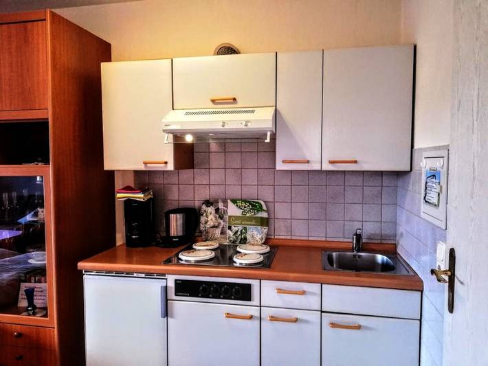 Ferienhaus für 2 Personen, mit Balkon und Ausblick