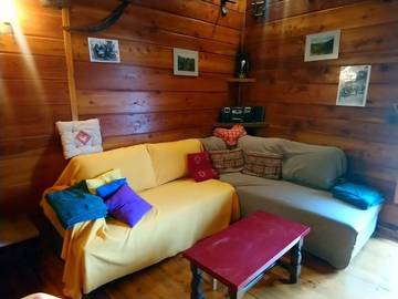 Gîte pour 6 personnes, avec vue et terrasse à Ascou