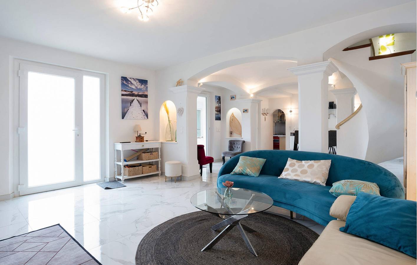 Appartement avec vue sur la mer, piscine, climatisation et parking, à 2 km de la plage de la Garonette in La Nartelle, Sainte-Maxime