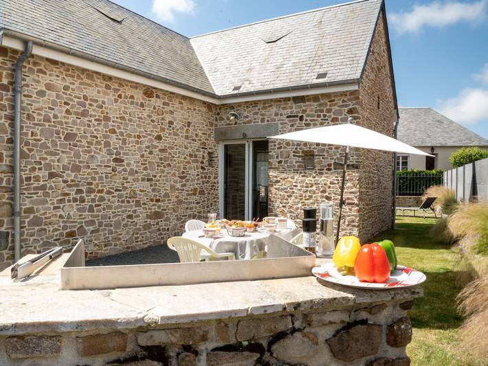 Ferienhaus für 4 Personen, mit Garten in Créances