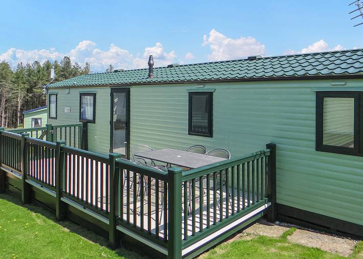 Caravan for 4 people in Northumberland