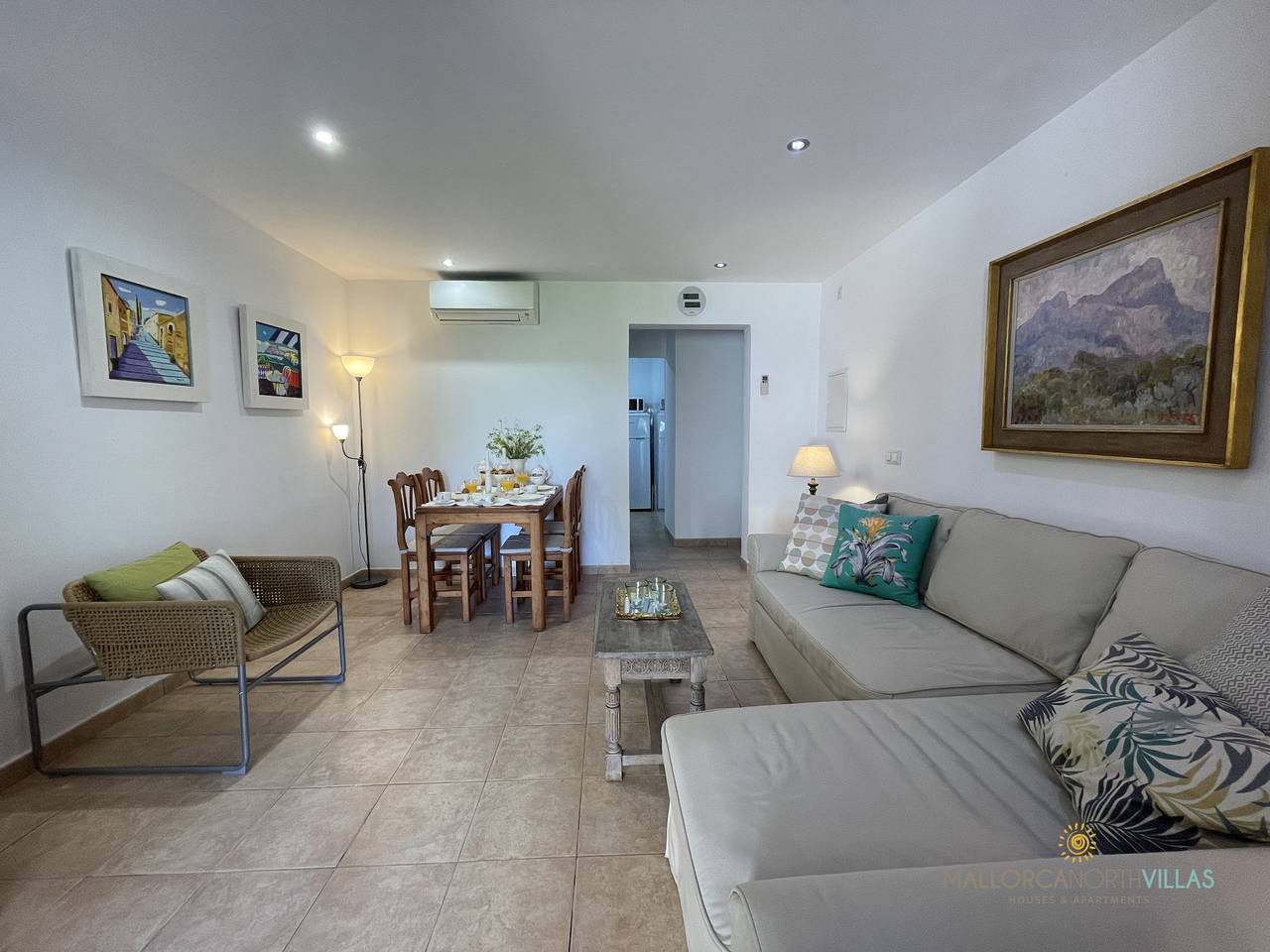 Ganze Wohnung, Club del Sol 8: Acogedor Apartamento con Piscina in Port de Pollença, Pollença