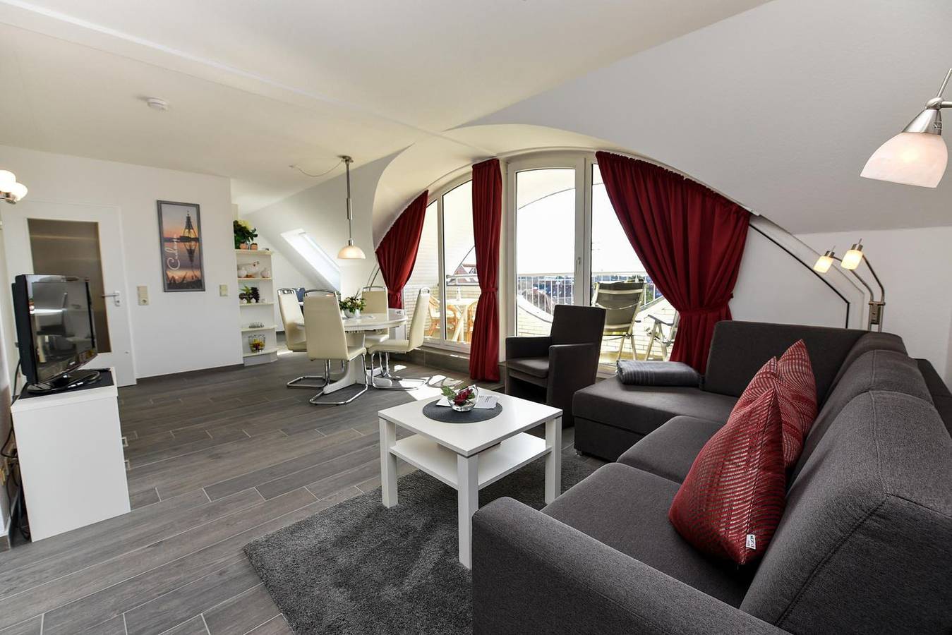 Entire apartment, 2 Zimmer "Lotsen-Suite" zur Sonnenseite im 4.Og Haus Deichgraf in Döse, Cuxhaven