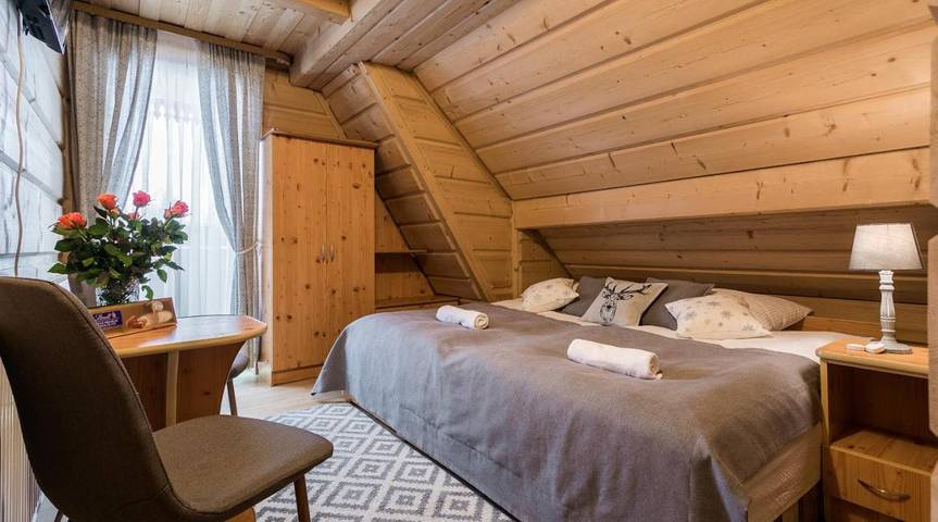 Apartament wakacyjny dla 2 osób, z Balkon i Taras oraz Ogród i Widok w Chochołów