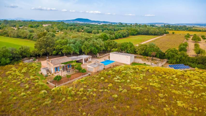 Finca für 4 Personen, mit Terrasse in Porreres