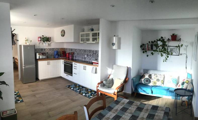 Appartement de vacances pour 4 personnes, avec piscine ainsi que jardin et vue - 1