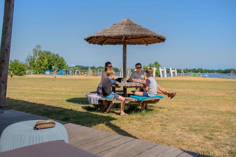 Chalet voor 6 personen met terras in Veluwe