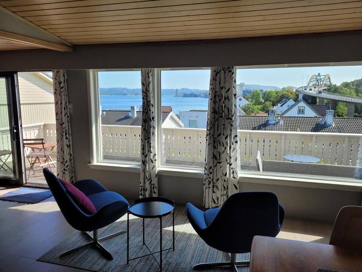 Ferielejlighed for 4 personer, med balkon og udsigt i Stavanger