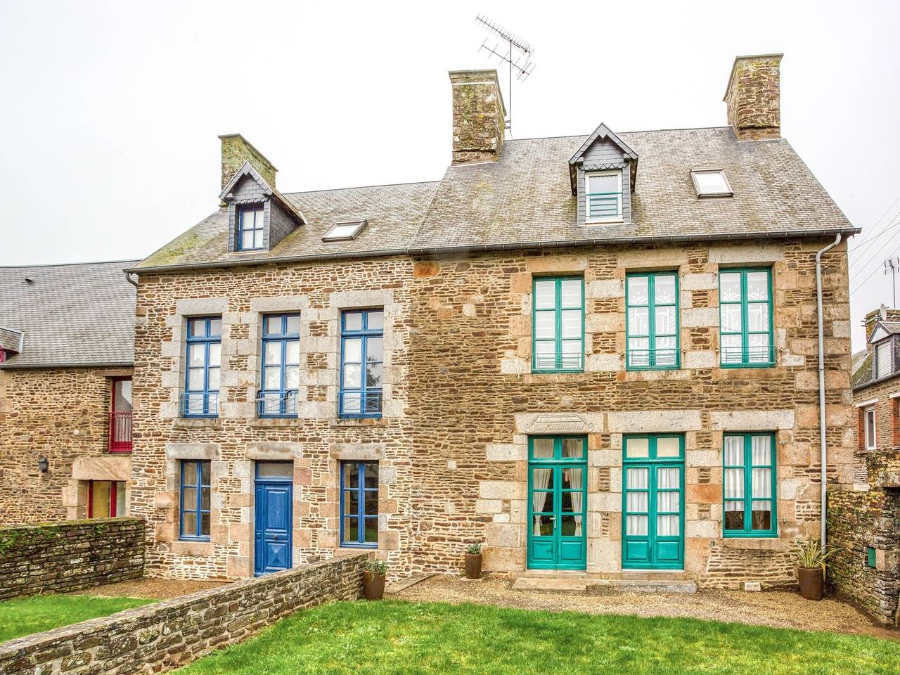 Maison de vacances de rêve avec jardin privé in Saint James, Région d'Avranches