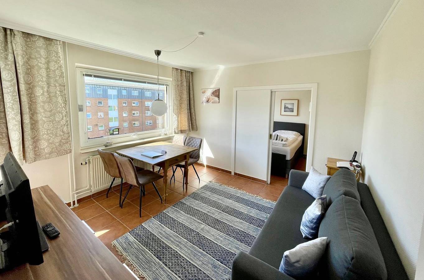 Ganze Wohnung, Komfortables Apartment mit Balkon, Gartenblick und Strandnähe in Westerland in Westerland, Sylt (Gemeinde)