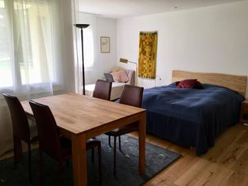 Ferienwohnung für 2 Personen, mit Garten und Terrasse in Silvaplana