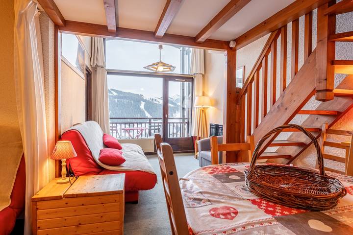 Chalet pour 6 personnes, avec balcon à Notre-Dame-de-Bellecombe - 2