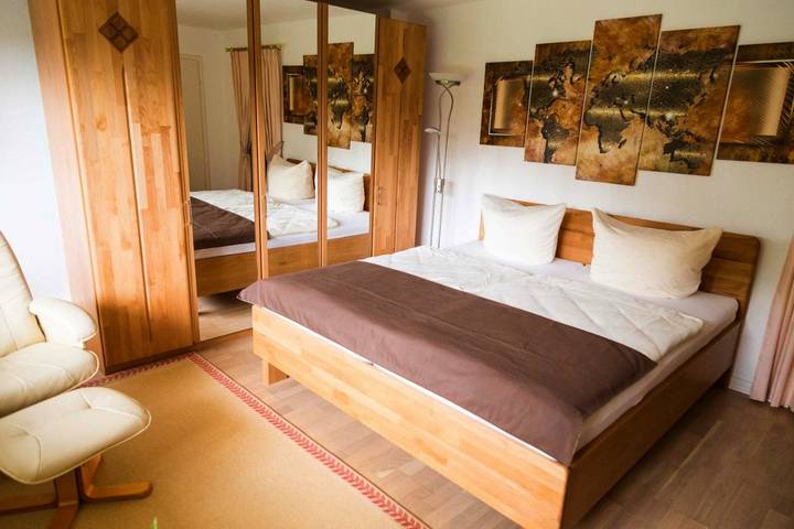 Appartement de vacances pour 6 personnes, avec jardin et terrasse