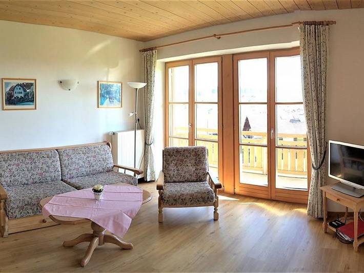 Ferienwohnung für 2 Personen, mit Balkon und Terrasse in Bad Kohlgrub - 2