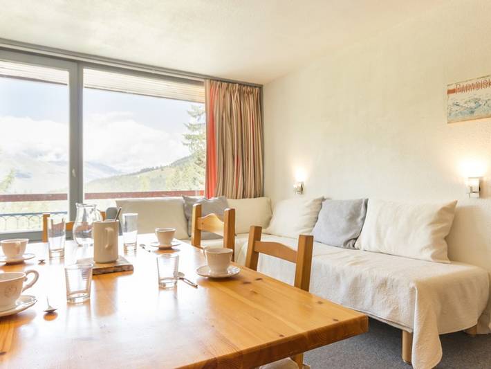 Chalet pour 5 personnes, avec Balcon dans Les Arcs