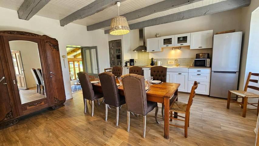 Location de vacances pour 9 personnes, avec jardin et vue dans Conques-en-Rouergue - 3