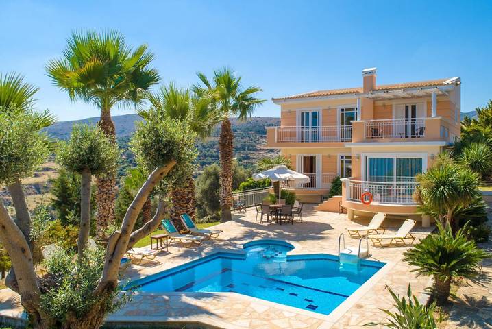 Ferienhaus für 8 Personen, mit Balkon und Terrasse sowie Garten und Kinderpool in Rethymno und Umgebung - 2