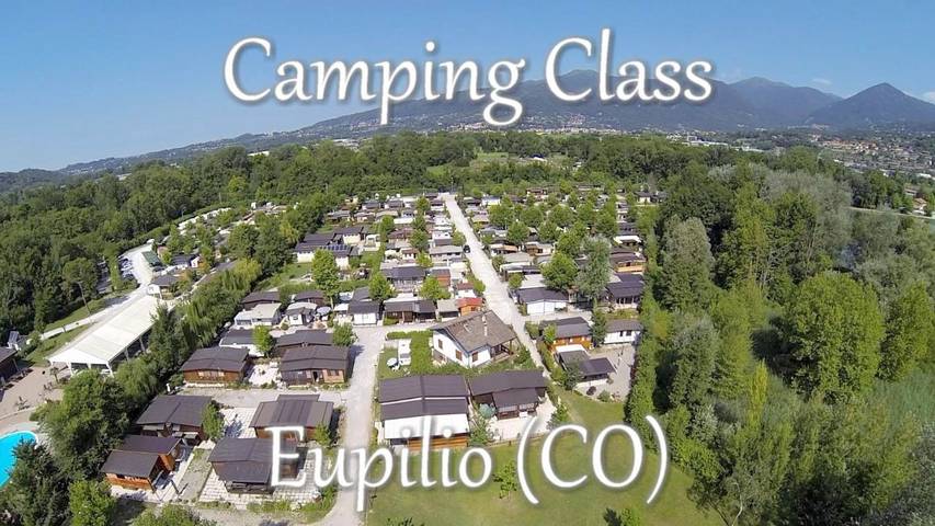 Camping für 6 Personen, mit Terrasse und Garten sowie Kinderpool und Pool am Comer See