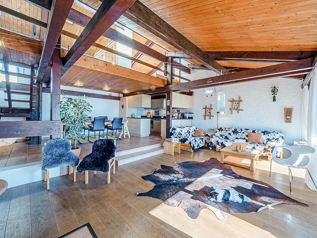 Vakantiehuis voor 8 personen met balkon in Randogne, Sion - Sierre & omgeving