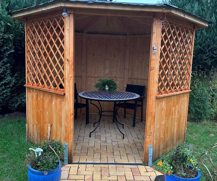 Ferienhaus für 4 Personen, mit Garten und Sauna sowie Seeblick in Dahmen - 4