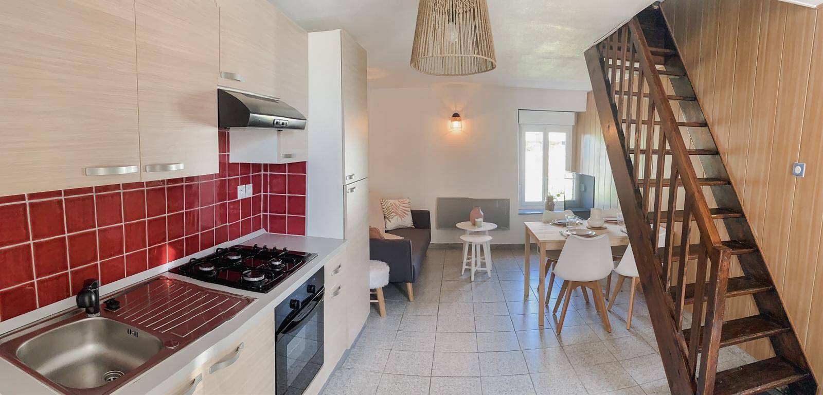 Maison de vacances « Escapade Pirouaise - La Salicorne » avec terrasse , jardin et Wi-Fi in Pirou, Région de Coutances