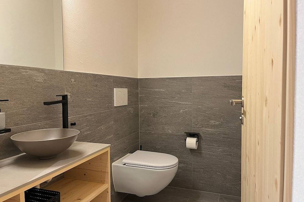 Ganze Wohnung, Neue Ferienwohnung in mitten der Skiarena Andermatt Sedrun mit Indoorgolfplatz in Sedrun, Tujetsch