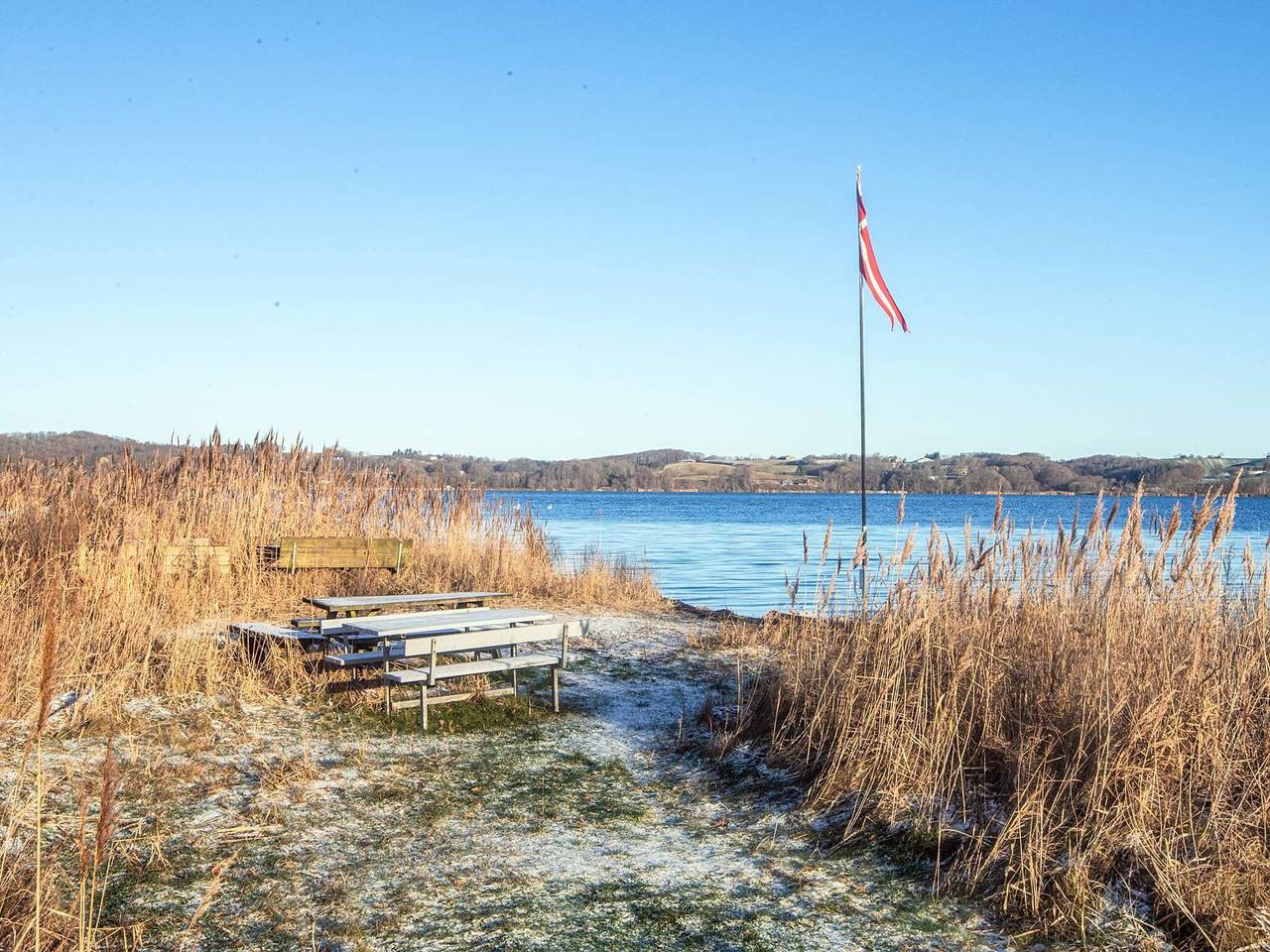 Familjevänlig stuga nära kusten in Andkær, Børkop
