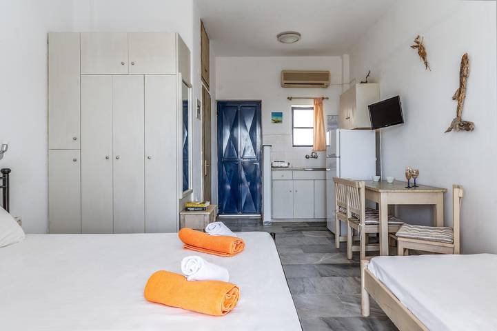 Location de vacances pour 3 personnes, avec jardin et balcon dans Andros - 4