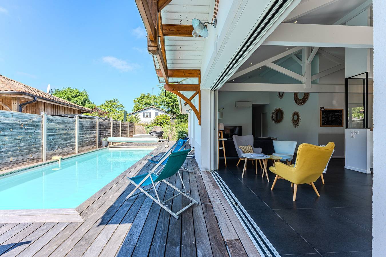 La villa Sirelis piscine et spa in Gujan-Mestras, Région d'Arcachon
