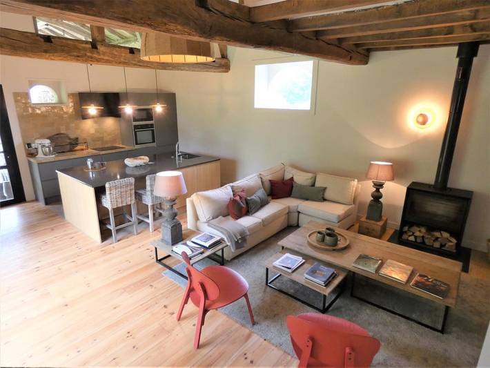 Gîte pour 4 personnes, avec terrasse ainsi que piscine et jardin dans les Landes - 2