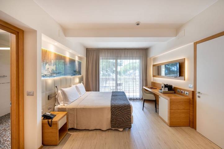 Zimmer für 2 Personen, mit Meerblick und Balkon/Terrasse in Bibione