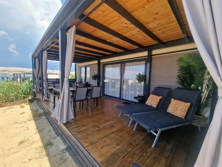 Camping pour 5 personnes, avec jardin et vue dans Pag - 2