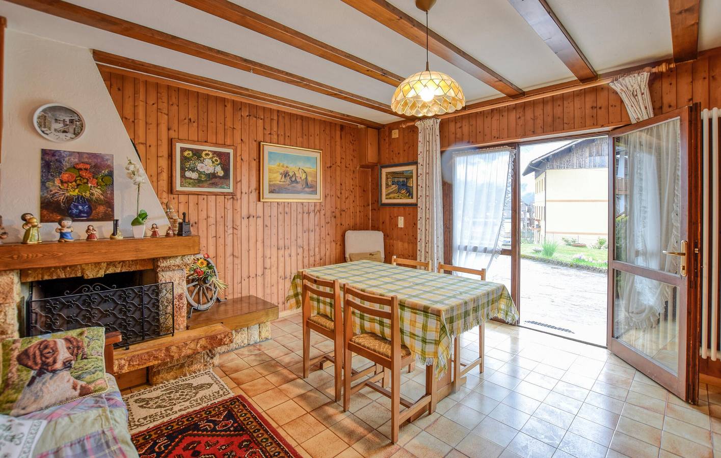 Ganze Ferienwohnung, Riverside Terrace Apartment in Lamon - WiFi, Parkplatz in Lamon, Belluno Provinz