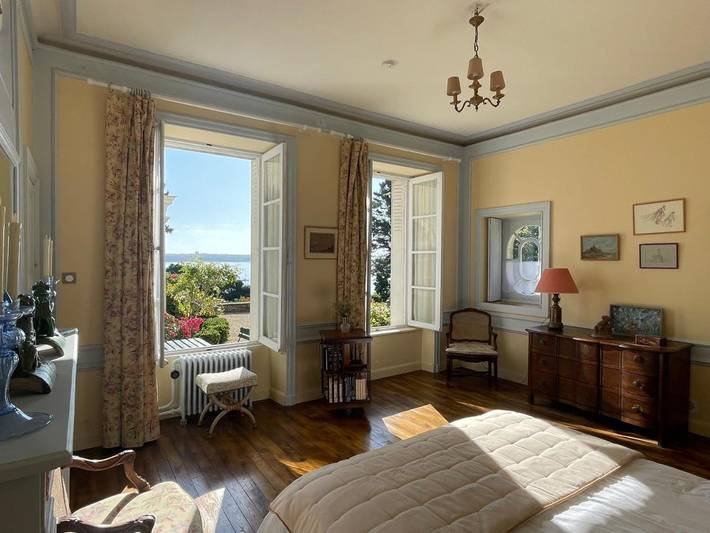 Chambre d’hôte pour 2 personnes, avec vue ainsi que terrasse et jardin à Fouesnant - 4