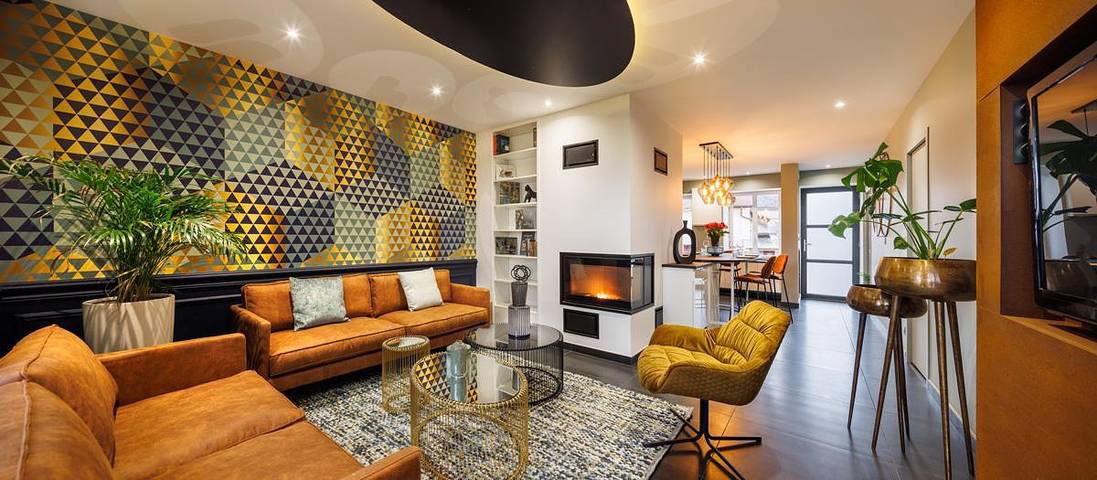 Gîte pour 4 personnes, avec Terrasse ainsi que Jardin et Vue