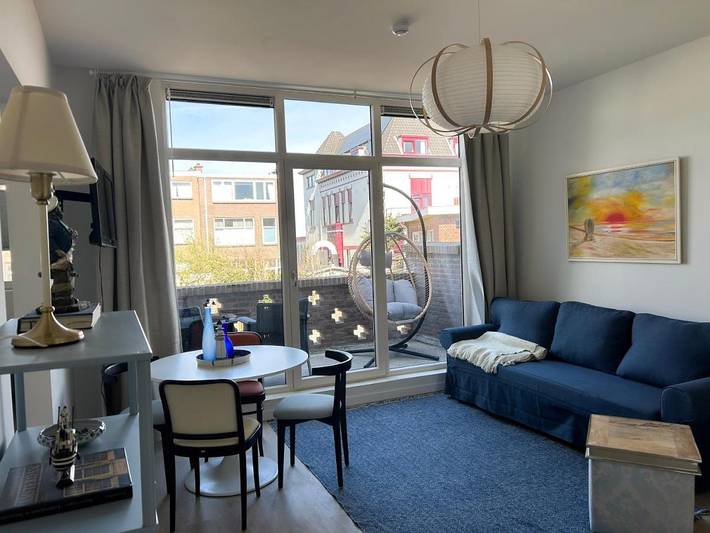 Ferienwohnung für 2 Personen, mit Terrasse und Ausblick in Scheveningen