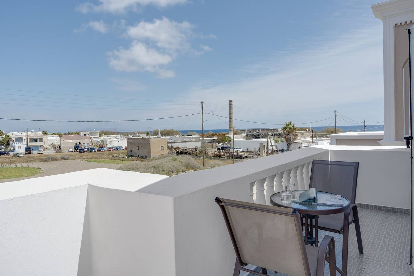 Estudio 'St George Sea View Double Room-Jacuzzi Privado con Vistas al Mar' in Agios Georgios (Santorini), Santorini