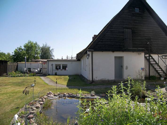 Ganze Ferienwohnung, Reethaus Natalie in idyllischer Lage mit Grill - Natalie in Ulrichshorst, Korswandt