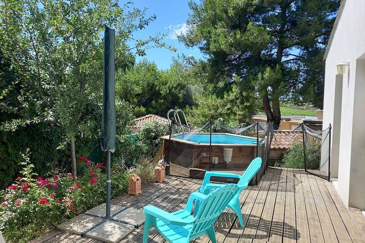 Maison de vacances pour 7 personnes, avec jardin et terrasse à Juvignac