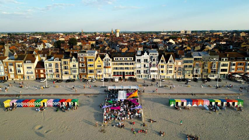 Hotel voor 2 personen, met terras en uitzicht in Duinkerke