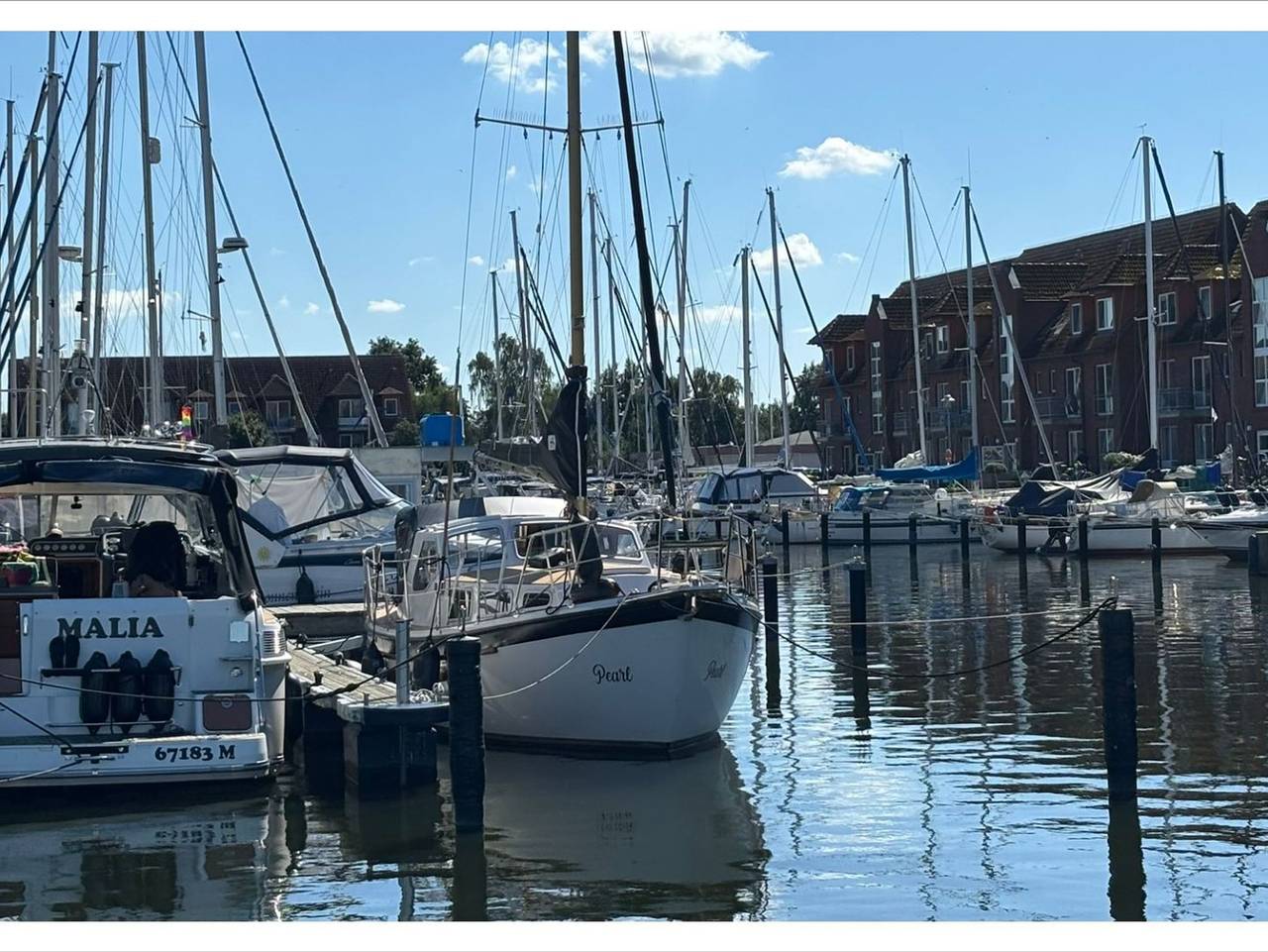 Ganze Ferienwohnung, Maritimes Apartm. im Yachthafen der Lagunenstadt Ueckermünde - Apartment Seestern 231 in Ueckermünde, Stettiner Haff