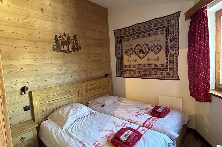 Ganze Wohnung, Große Schlaf 8 Wohnung in La Tania Courchevel Die 3 Täler (Ski in Ski Out in La Perrière, Courchevel