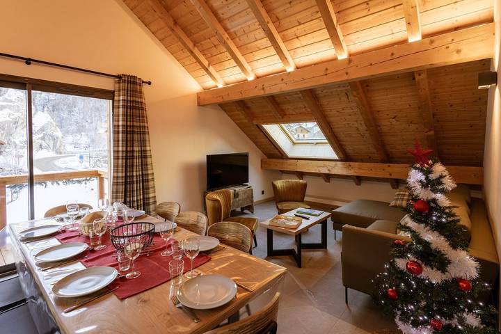 Chalet pour 8 personnes, avec balcon, adapté aux familles à Valloire - 3