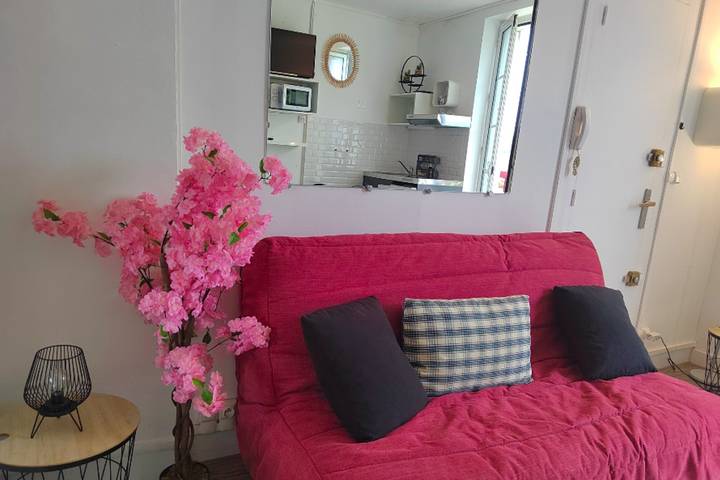 Gîte pour 2 personnes, avec balcon dans Plage Chambre d'Amour - 2