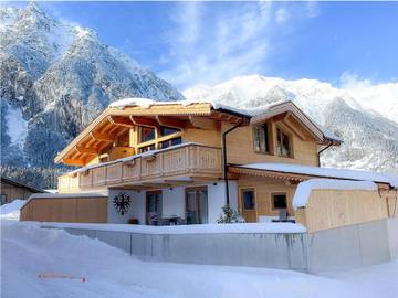 Chalet für 7 Personen, mit Terrasse und Garten, mit Haustier in Leutaschklamm