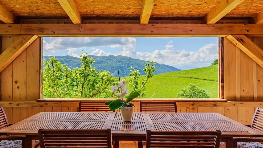 Ferienhaus für 5 Personen, mit Sauna und Garten